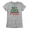 Diet Starts In January T-Shirt