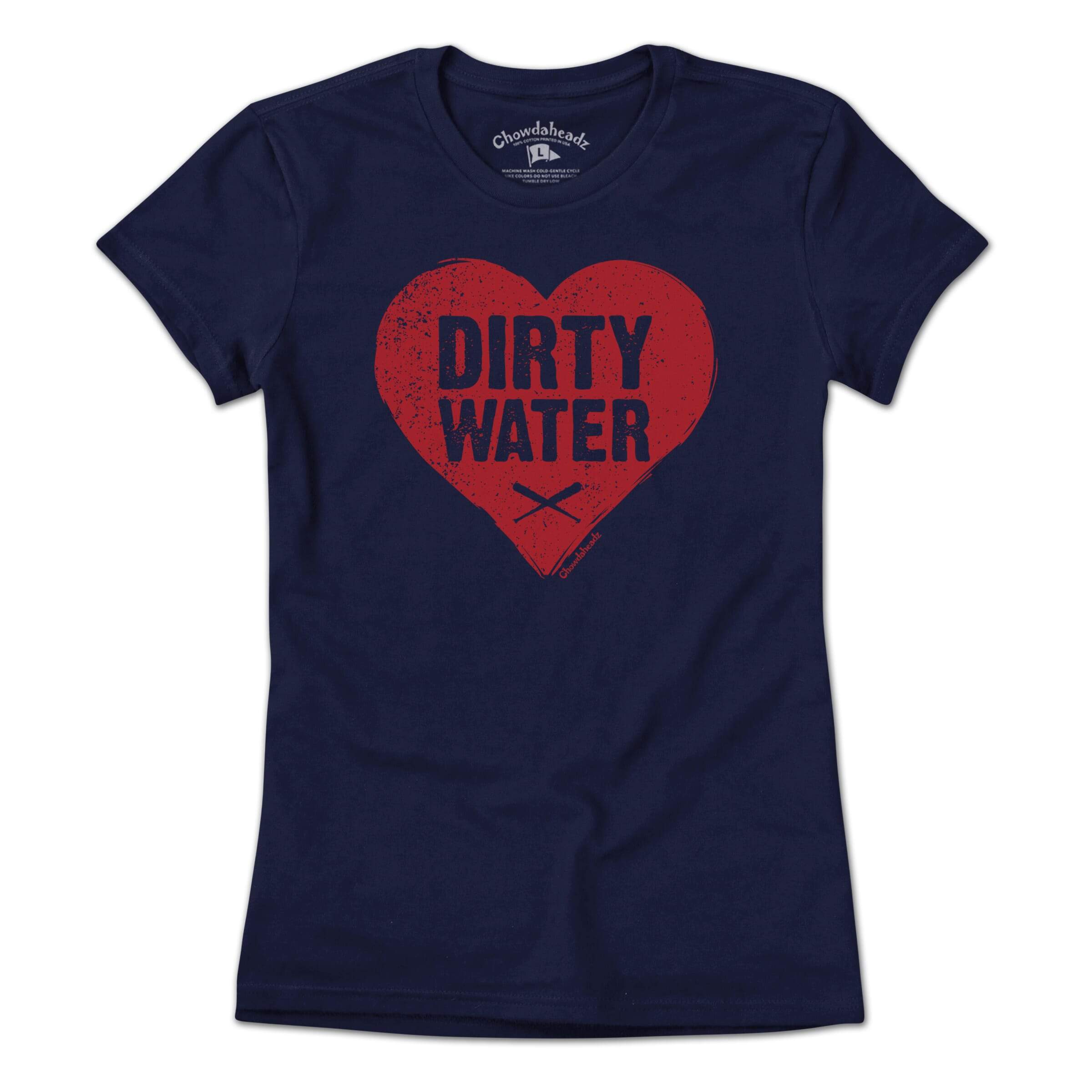 Dirty Water Baseball Heart T-Shirt Dirty Water Baseball Heart T-Shirt