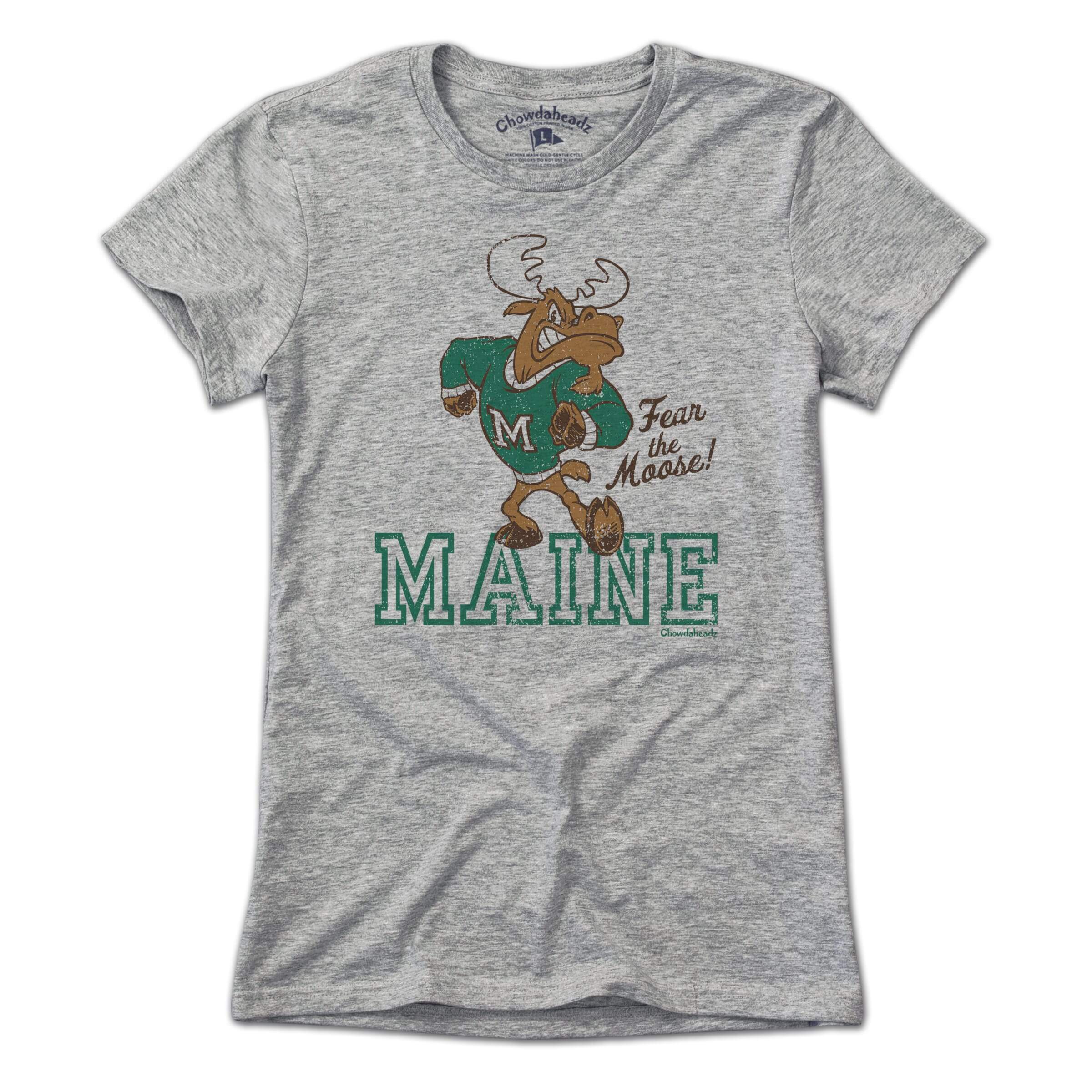 Fear The Moose Maine Mascot T-shirt Fear The Moose Maine Mascot T-shirt