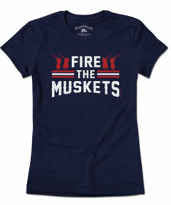 Fire The Muskets New England Football T-Shirt