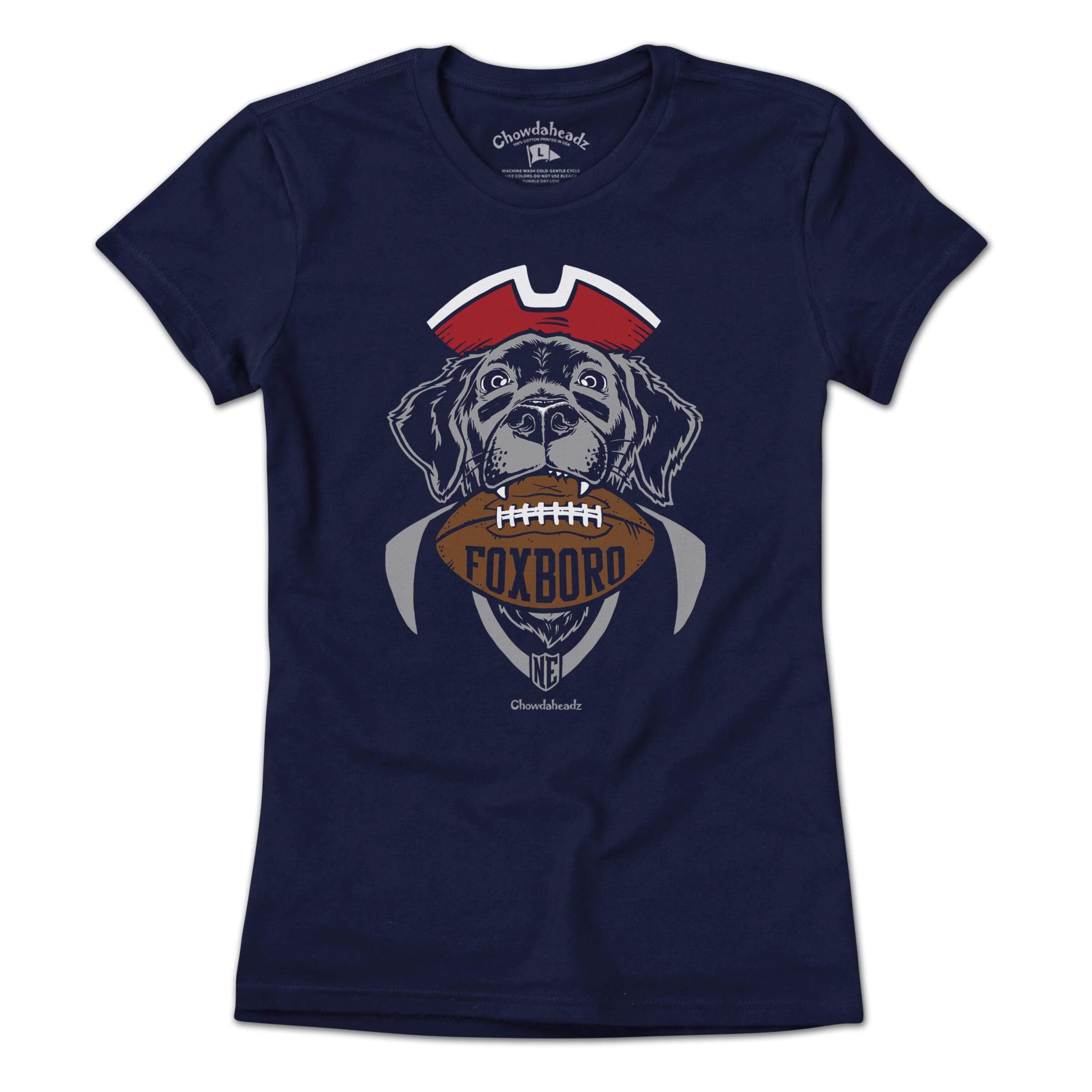 Foxboro Football Dog T-Shirt Foxboro Football Dog T-Shirt