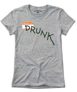 Hello I’m Drunk Sticker St. Paddy’s Day T-Shirt