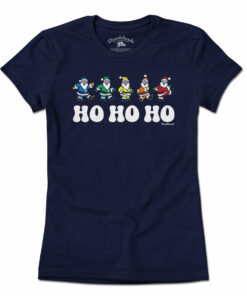 Ho Ho Ho Dancing Santas T-Shirt