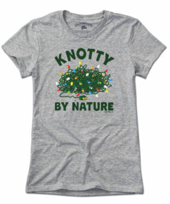 Knotty By Nature Christmas Lights T-Shirt