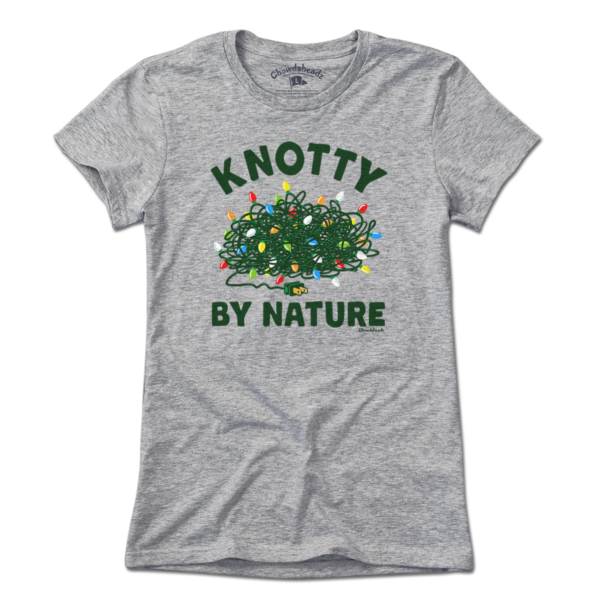 Knotty By Nature Christmas Lights T-Shirt Knotty By Nature Christmas Lights T-Shirt