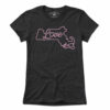 Love Massachusetts Script T-Shirt