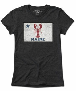 Maine Lobster Flag T-shirt