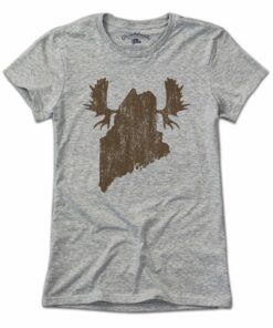 Maine Moose Antlers T-Shirt