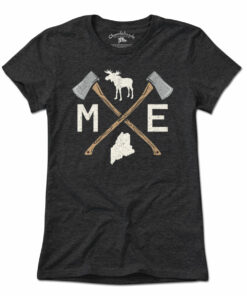 Maine Moose Axed Out T-Shirt