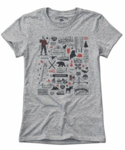 Maine Tourist Attraction T-Shirt