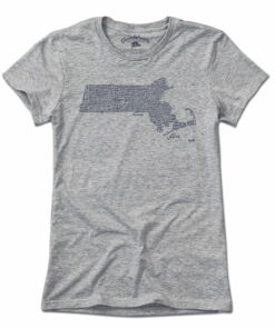 Massachusetts Cities & Towns T-Shirt