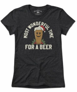 Most Wonderful Time For A Beer T-shirt