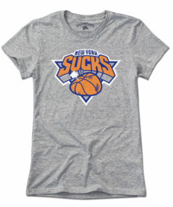 New York Sucks Basketball T-Shirt