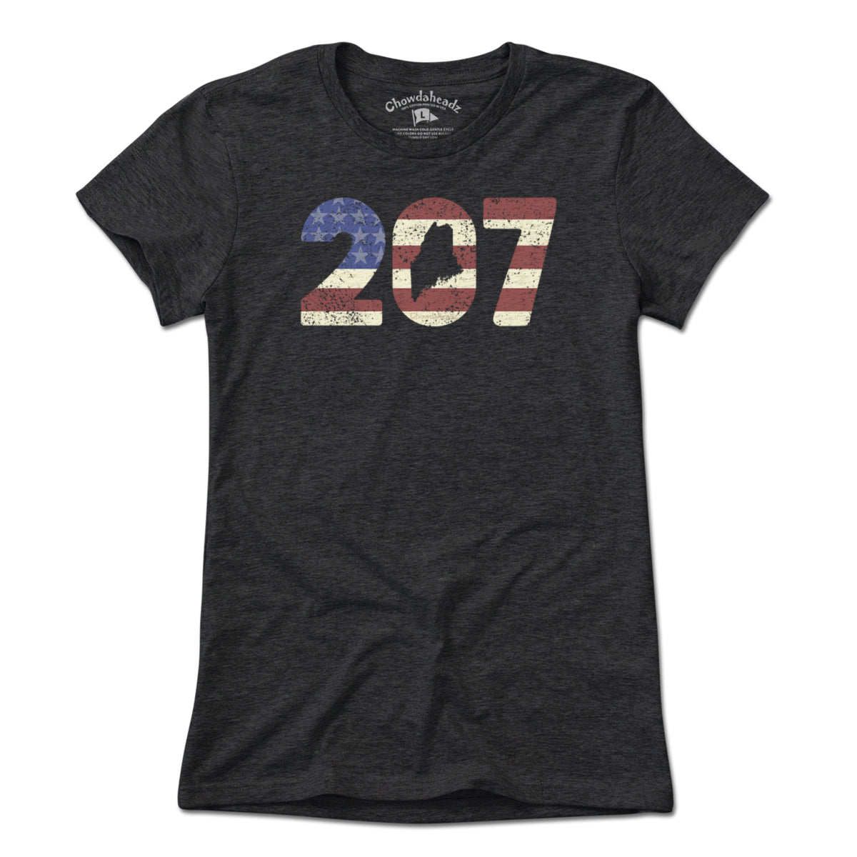 Patriotic 207 Maine T-Shirt Patriotic 207 Maine T-Shirt