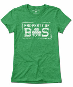 Property of BOS Shamrock Graffiti T-Shirt