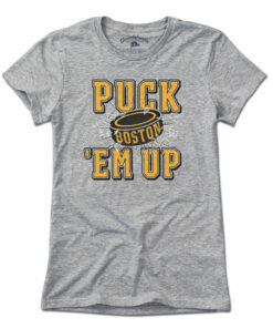 Puck ‘Em Up Boston Hockey T-Shirt