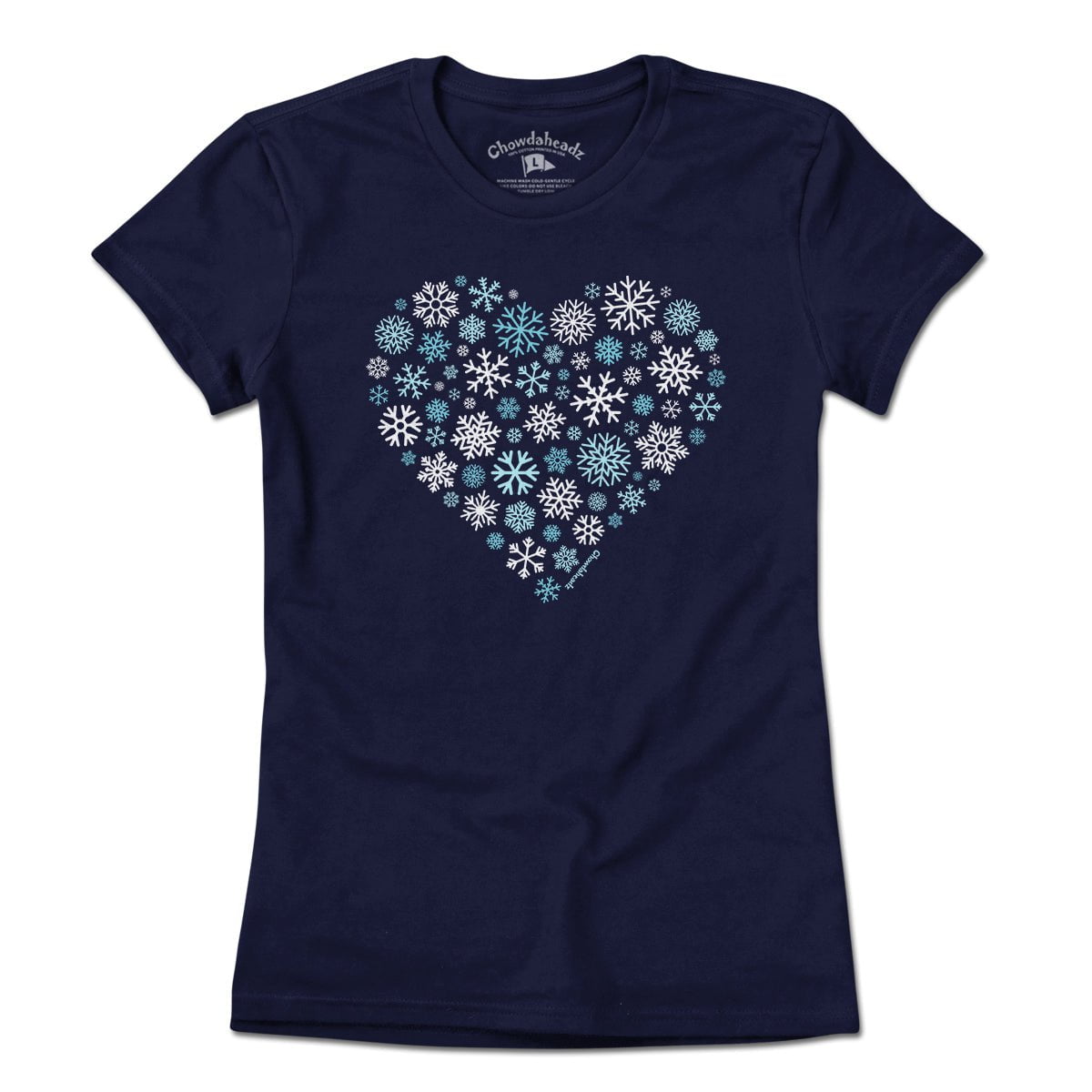 Snowflake Heart T-Shirt Snowflake Heart T-Shirt