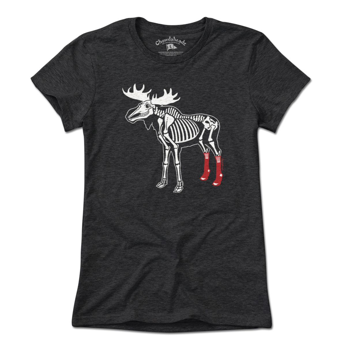 Socks On Moose Skeleton T-Shirt Socks On Moose Skeleton T-Shirt