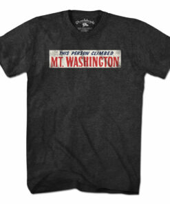 This Person Climbed Mt. Washington T-Shirt