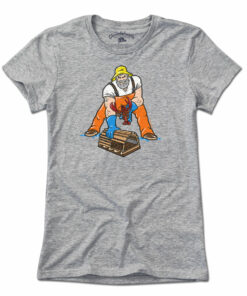 Three Point Stance Lobsterman T-Shirt