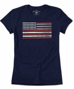 USA Baseball Flag T-Shirt