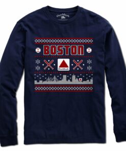 Ugly Holiday Sweater Boston T-Shirt