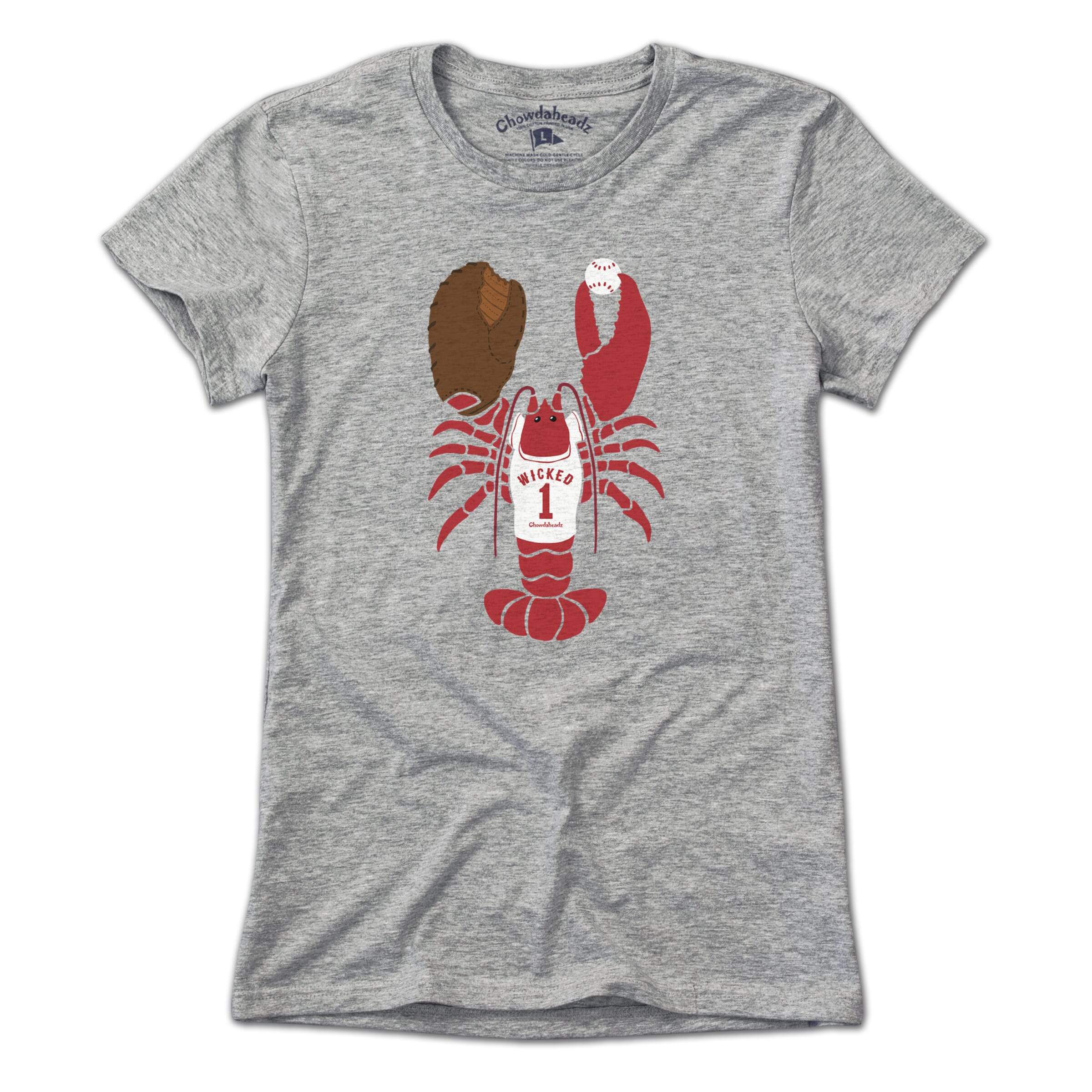 Wicked Lobstah Baseball T-Shirt Wicked Lobstah Baseball T-Shirt