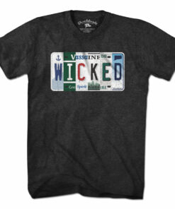 Wicked New England License Plate T-Shirt