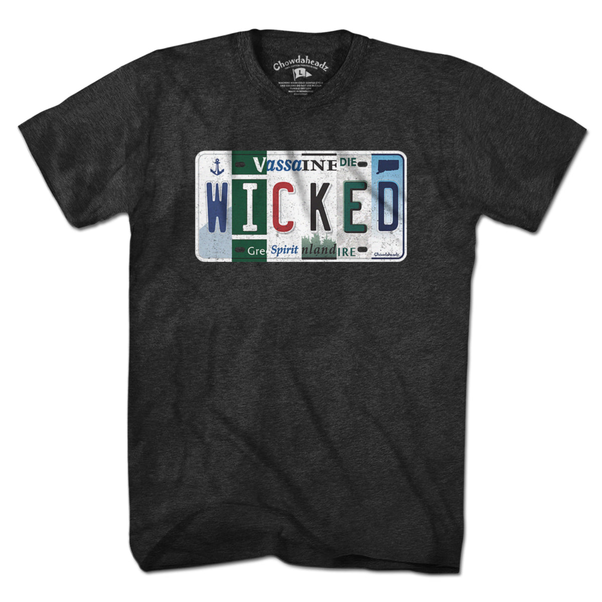Wicked New England License Plate T-Shirt Wicked New England License Plate T-Shirt