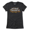 Wicked Thankful Retro Thanksgiving T-Shirt