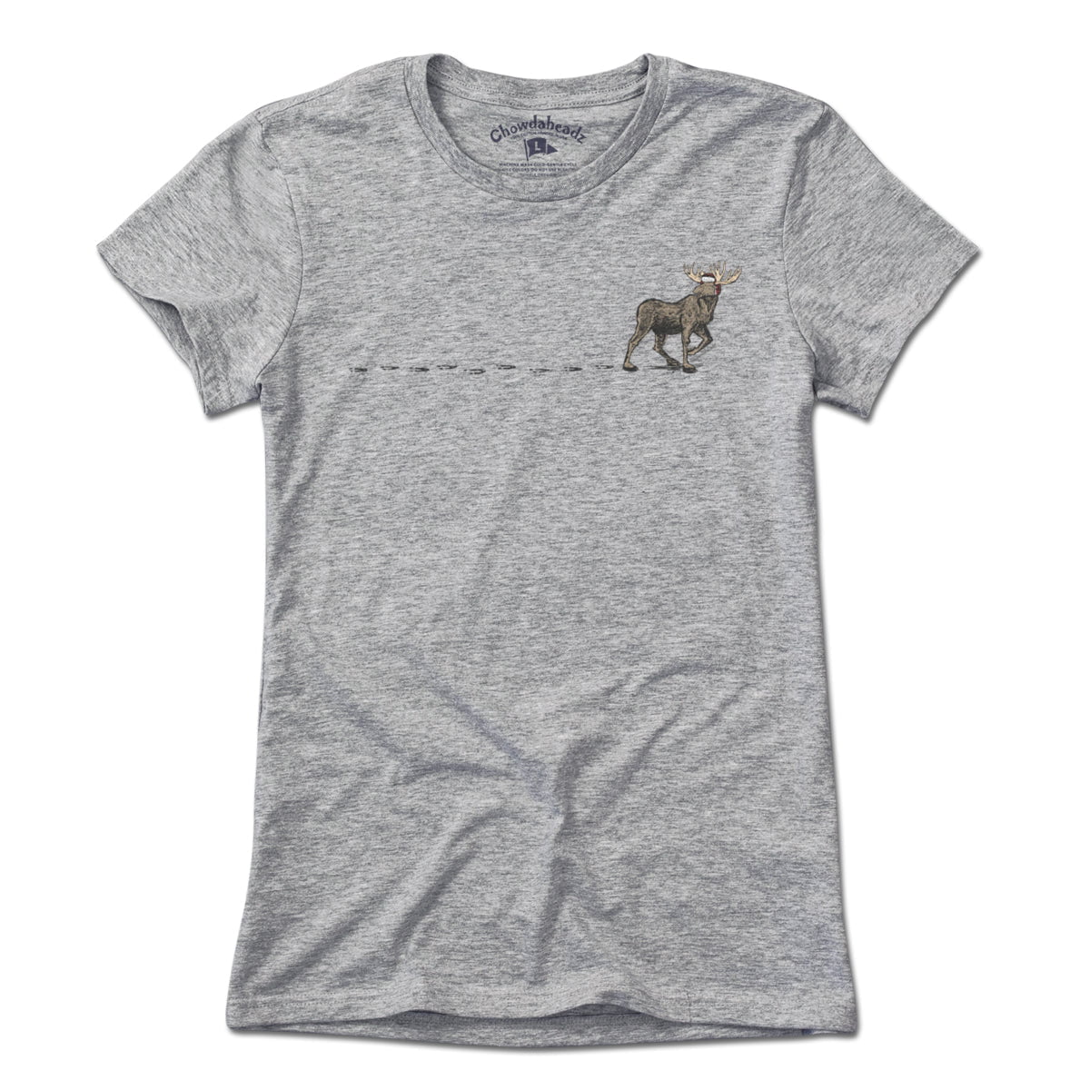 Winter Moose Tracks T-Shirt Winter Moose Tracks T-Shirt