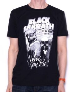 Black Sabbath T Shirt – Never Say Die USA Tour 78