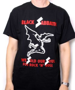 Black Sabbath T Shirt – We Sold Our Soul For Rock & Roll
