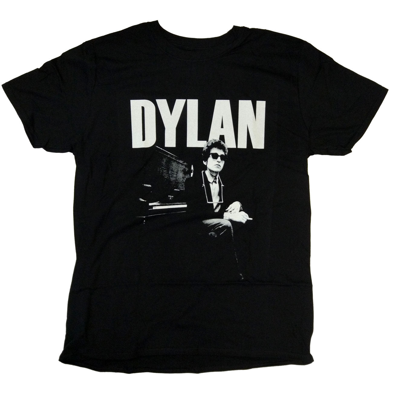 Bob Dylan T Shirt - At The Piano Bob Dylan T Shirt - At The Piano