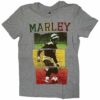 Bob Marley T Shirt – Bob Footlball Marley Text Logo
