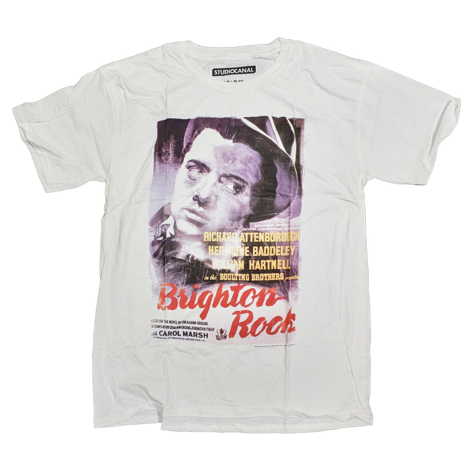 Brighton Rock T Shirt - Classic British Movie Poster Brighton Rock T Shirt - Classic British Movie Poster