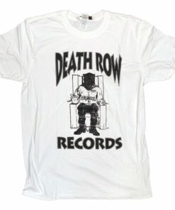 Death Row Records T Shirt – Electric Chair Logo