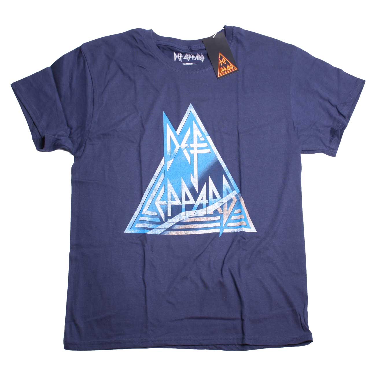 Def Leppard T Shirt - Vintage Triangle Logo Def Leppard T Shirt - Vintage Triangle Logo