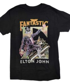 Elton John T Shirt – Captain Fantastic