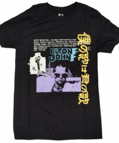 Elton John T Shirt – Don’t Shoot Me Japanese Single
