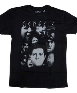 Genesis T Shirt – Lamb Lies Down On Broadway Faces
