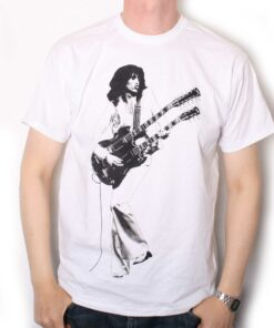 Jimmy Page T Shirt – Double Neck Guitar