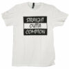 N.W.A T Shirt – Straight Outta Compton White Box Logo