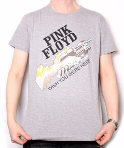 Pink Floyd T Shirt – Wish You Were Here Grey Robot Hands