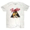 Queen T Shirt – Freddie Mercury On Stage Triangle Freddie