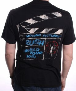 Rush T Shirt – Moving Pictures Tour 1981