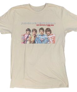 The Beatles T Shirt – Sgt. Pepper’s Lonely Heart New LP