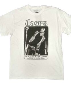 The Doors T Shirt – Hollywood Bowl Live Jim Morrison Poster