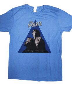 The Police T Shirt – Zenyatta Mondatta Cover Blue