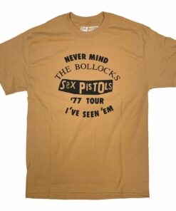 The Sex Pistols T Shirt – Never Mind The Bollocks Tour